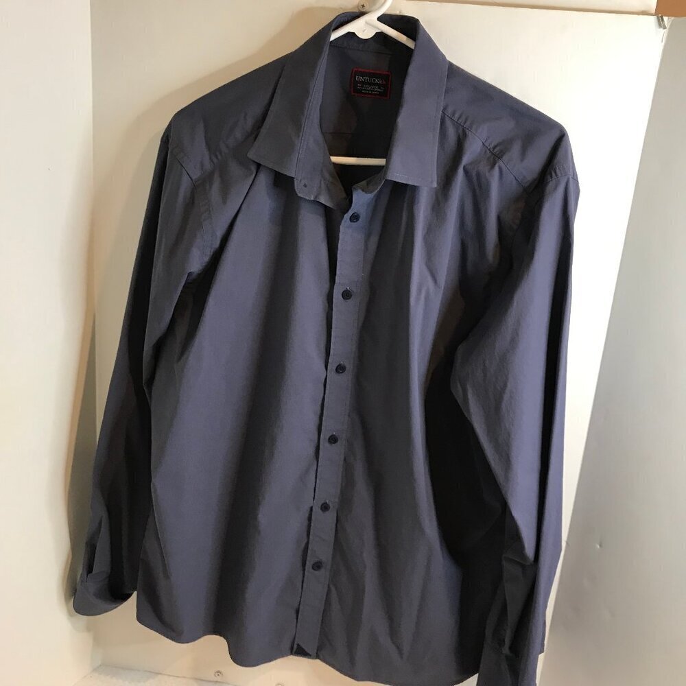 UNTUCKit MENS LONG SLEEVE SHIRT SIZE XXL - Picture 5 of 5